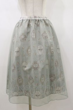 画像1: axes femme / ヴィンテージスカート M ミント H-26-01-12-069-AX-SK-NS-ZH