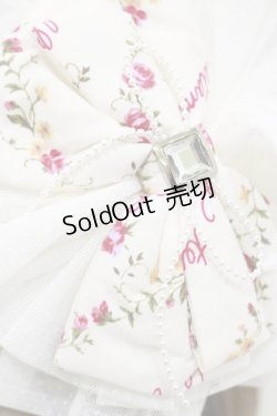 画像2: metamorphose / プリンセスクラウンブーケカチューシャ  オフ H-26-01-12-010-ME-AC-NS-ZH