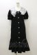 画像1: Swankiss / パールボタンワンピース Free ブラック H-26-01-12-076-CA-OP-NS-ZH (1)