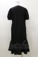 画像2: Swankiss / パールボタンワンピース Free ブラック H-26-01-12-076-CA-OP-NS-ZH (2)