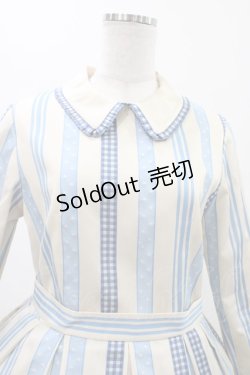 画像4: Jane Marple / Ribbon jacquard stripeのドミトリードレス M アイボリー H-26-01-12-1029-JM-OP-KB-ZH