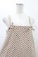 画像4: Katie / SWEET ESCAPE ribbon one-piece  CHOCO H-26-01-12-1032-LO-OP-KB-ZH (4)