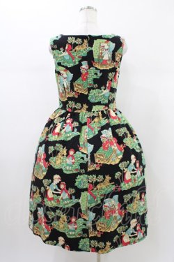 画像2: Jane Marple / 赤ずきんウールジャンパースカート  ブラック H-26-01-12-1037-JM-OP-KB-ZH