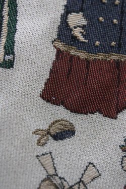 画像3: Jane Marple / ペーパードールゴブランワンピース  オフグレー H-26-01-12-1038-JM-OP-KB-ZH