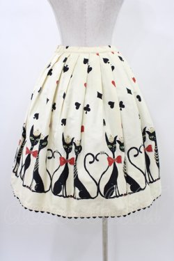 画像2: Emily Temple cute / トランプネコスカート  キナリ H-26-01-12-1042-ET-SK-KB-ZH