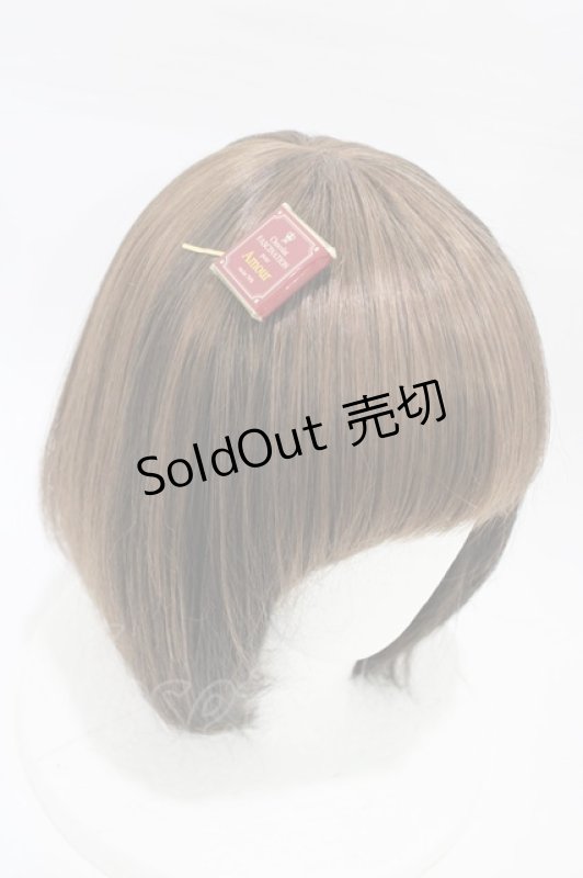 画像1: Jane Marple / Carre Chocolatヘアピン   H-26-01-12-1006-JM-AC-KB-ZH (1)