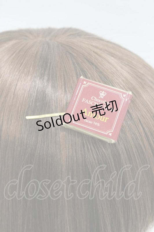 画像2: Jane Marple / Carre Chocolatヘアピン   H-26-01-12-1006-JM-AC-KB-ZH (2)