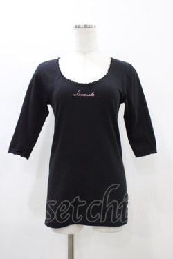 画像1: Katie / SWEET POP! tee S BLACK:LEMONADE H-26-01-12-1053-LO-TO-KB-ZH