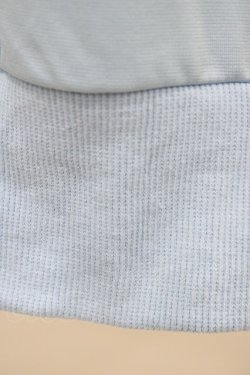 画像4: LISTEN FLAVOR / 猫耳肉球ファイヤー袖メッシュジャージ  ライトブルー×ホワイト H-26-01-12-1056-PU-JA-KB-ZH