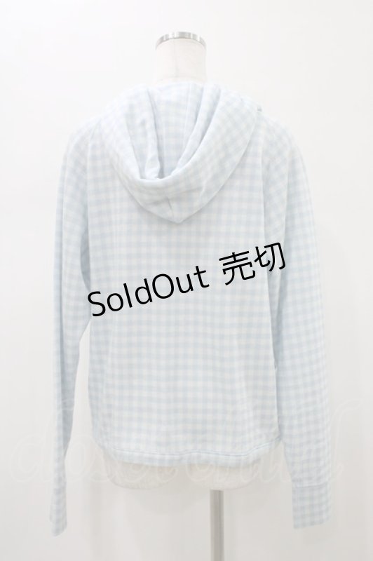 画像2: Katie / SUNDAY CHECK hood  BLUE H-26-01-12-1057-LO-TO-KB-ZH (2)