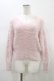 画像1: Katie / SUGARY v neck knit  PINK H-26-01-12-1058-LO-TO-KB-ZH (1)