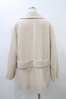 画像2: MILK / プレシャスPコート  ピンクツイード H-26-01-12-1060-ML-CO-KB-ZH
