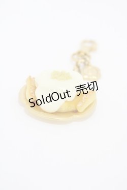 画像2: Q-pot. / RAINBOW PANCAKEマカダミアナッツソースパンケーキバッグチャーム   H-26-01-12-1010-QP-ZA-KB-ZH