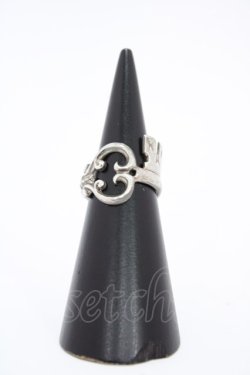 画像1: Jane Marple / ハートKeyリング 約13号 シルバー H-26-01-12-1011-JM-AC-KB-ZH