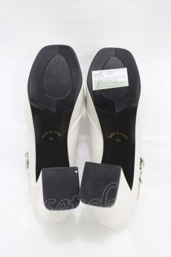 画像3: YOSUKE / 厚底パンプス LL(約24~24.5cm) アイボリー H-26-01-12-1001-PU-SH-KB-ZH