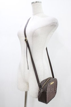 画像2: Q-pot. / Bitter Chocolate Cross Body Bag  ビターチョコレート H-26-01-12-1019-QP-BG-KB-ZH