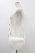merry jenny / fluffy heart bag  オフホワイト H-26-01-12-1021-LO-BG-KB-ZH