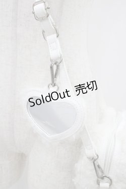 画像3: merry jenny / fluffy heart bag  オフホワイト H-26-01-12-1021-LO-BG-KB-ZH