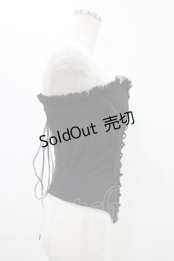 画像3: Na+H / larmeコルセット  黒 H-26-01-12-1022-PU-TO-KB-ZH