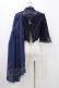 画像2: Ozz oneste / 青薔薇マント付ジャケット  ネイビー H-26-01-12-1023-OO-JA-KB-ZH (2)