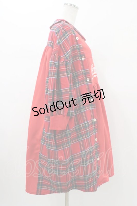 画像3: HEIHEI / Coca-Cola限定ワンピース  レッド H-26-01-12-1026-PU-OP-KB-ZH (3)