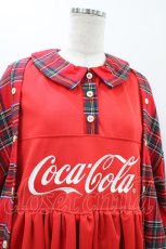 画像4: HEIHEI / Coca-Cola限定ワンピース  レッド H-26-01-12-1026-PU-OP-KB-ZH (4)