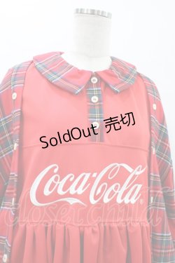 画像4: HEIHEI / Coca-Cola限定ワンピース  レッド H-26-01-12-1026-PU-OP-KB-ZH