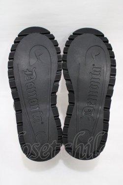 画像3: Demonia / SLACKER-23厚底シューズ US10(約26~26.5cm) ピンク H-26-01-12-1003-PU-SH-KB-ZH