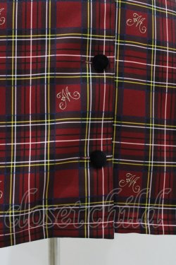 画像5: Melody BasKet / ノーブルタータンワンピース  レッド H-26-01-12-1027-LO-OP-KB-ZH