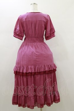 画像2: axes femme / レースラインティアードワンピース Free  H-26-01-12-079-AX-OP-NS-ZH