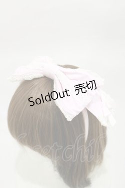 画像1: Angelic Pretty / エレガントカチューシャ  ピンク H-26-01-12-011-AP-AC-NS-ZH