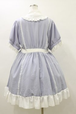 画像2: DearMyLoveWhip / ナースメイドレースワンピース 4L ブルー H-26-01-12-080-LO-OP-NS-ZH