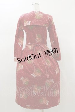 画像2: PINK HOUSE / カットソーワンピース Free レッド H-26-01-12-081-LO-OP-NS-ZH