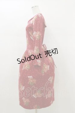 画像4: PINK HOUSE / カットソーワンピース Free レッド H-26-01-12-081-LO-OP-NS-ZH