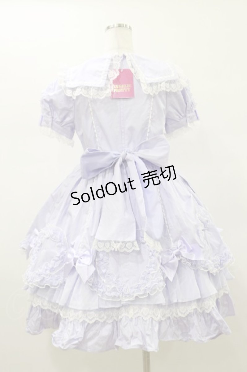 画像2: Angelic Pretty / Fantasic Heartワンピース FREE ラベンダー H-26-01-12-082-AP-OP-YZ-ZH (2)
