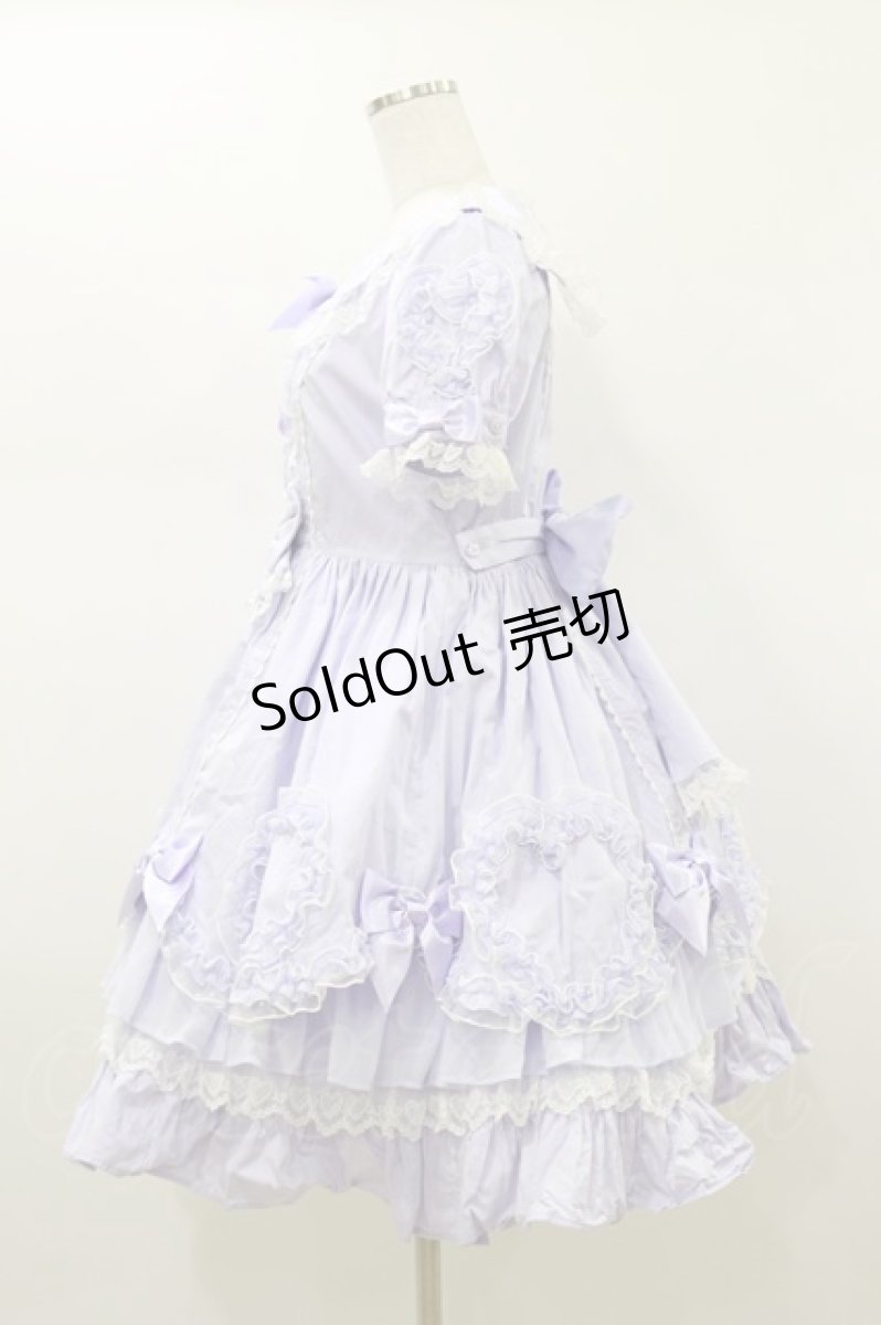 画像3: Angelic Pretty / Fantasic Heartワンピース FREE ラベンダー H-26-01-12-082-AP-OP-YZ-ZH (3)