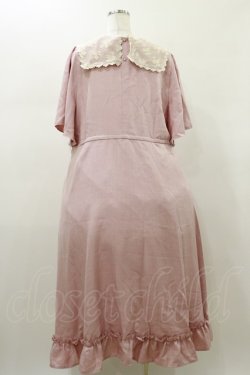 画像2: m petit by misako / TT*AOKレースセーラーワンピース 4L ピンク H-26-01-12-084-LO-OP-NS-ZH