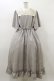 画像1: m petit by misako / TT*AOKレースセーラーワンピース 4L グレー H-26-01-12-085-LO-OP-NS-ZH (1)