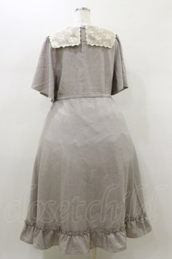 画像2: m petit by misako / TT*AOKレースセーラーワンピース 4L グレー H-26-01-12-085-LO-OP-NS-ZH