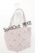 m petit by misako / ギンガムトートバッグ  レッド H-26-01-12-018-LO-BG-NS-ZH