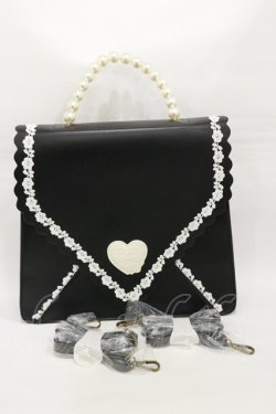 画像1: Eri Aino's collaboration / シャーロットの水曜日3WAY BAG  ブラック H-26-01-12-020-LO-BG-NS-ZH