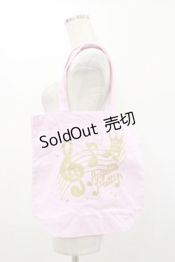 画像1: Angelic Pretty / メロディトートBAG  ピンク H-26-01-12-021-AP-BG-NS-ZH