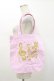 画像1: Angelic Pretty / メロディトートBAG  ピンク H-26-01-12-021-AP-BG-NS-ZH (1)