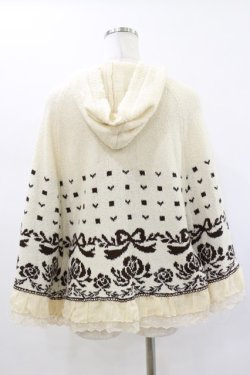 画像2: axes femme / フードケープ M 生成り H-26-01-12-028-AX-JA-NS-ZH