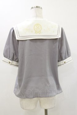 画像2: Amavel / Starry Sugar Planetariumセーラーブラウス Free グレー H-26-01-12-038-CA-BL-NS-ZH