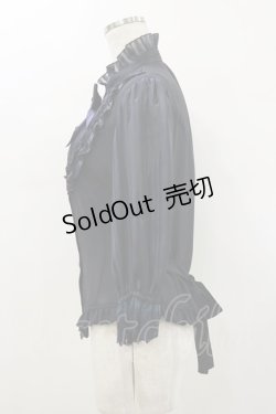 画像3: Innocent World / お袖ストライプブラウス L ネイビー H-26-01-12-041-IW-BL-NS-ZH