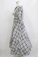 画像2: m petit by misako / チェックキリカエワンピース M オフ/ブラック H-26-01-13-026-LO-OP-NS-ZH (2)