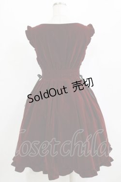 画像3: axes femme POETIQUE / サイドレースアップジャンドレ M ワイン H-26-01-13-003-AX-OP-NS-ZH