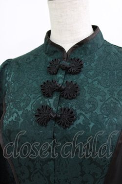 画像4: axes femme Kawaii / シノワズリワンピース M グリーン H-26-01-13-028-AX-OP-NS-ZH