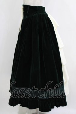 画像2: axes femme Kawaii / ベルベットドールスカート M グリーン H-26-01-13-029-AX-OP-NS-ZH